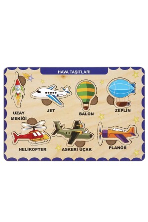 Aircraft Find Wood - Tak Puzzle - Maketçiniz