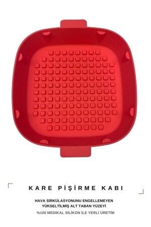 Airfryer Silicone Square Baking Dish AFR009 - harım