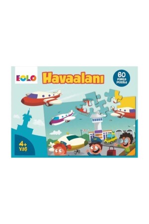 Airport 60 Piece Children's Ground Puzzle - Eolo