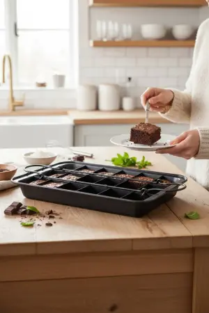 Akayev 18-Compartment Brownie Pan - Akayev