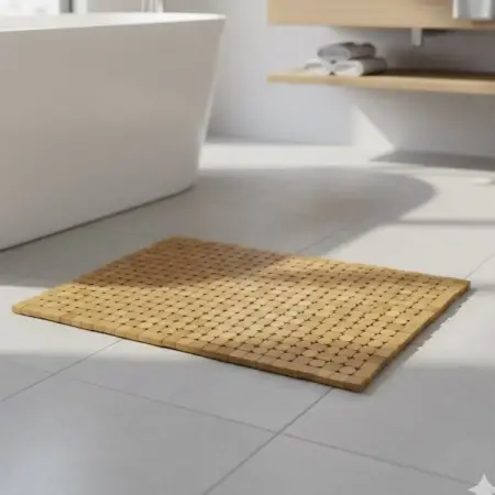 Akayev Bambu Banyo Matı 40x60 cm - Akayev