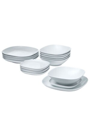 Akdenizshop Vardera Beyaz Yemek Takımı 18 Parça 702.77akdeniz3.54 - IKEA