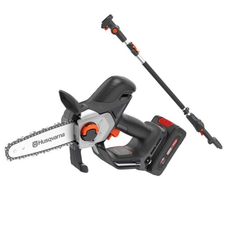 Akku-Astschere HUSQVARNA Aspire P8X-P4A 4,0 Ah mit Verlängerungsaufsatz - Husqvarna