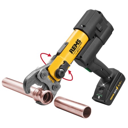 Akku-Rohrpresswerkzeug REMS Akku-Press E 22V ACC - Rems
