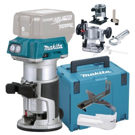 Akku-Router MAKITA DRT50Z mit Zubehör - Makita