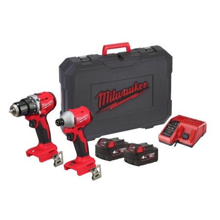 Akku-Schraubendreher-Set MILWAUKEE M18 BLCPP2B-402C - Milwaukee