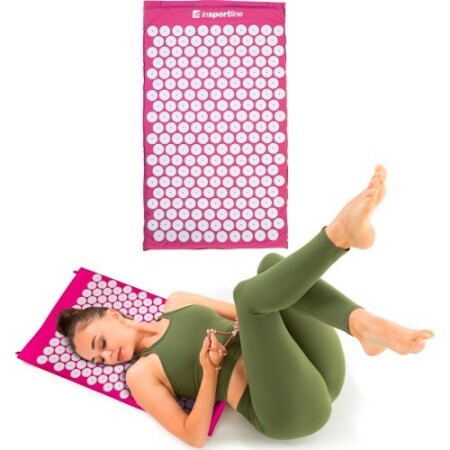Akupunktur Matı inSPORTline AKU-500 75x44 cm - Pembe - inSPORTline