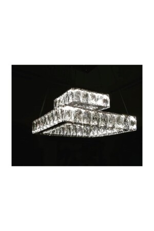 Ala Lighting Plaque Crystal Stone Embroidered 304 Chrome Stainless LED AL-6168-2 SQUARE - Avize
