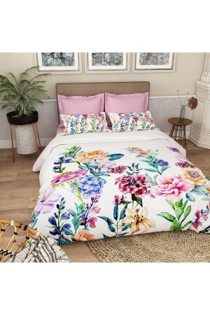 Alaca Home Beren Double Duvet Cover Set 342567910 - ALACA HOME COLLECTİON