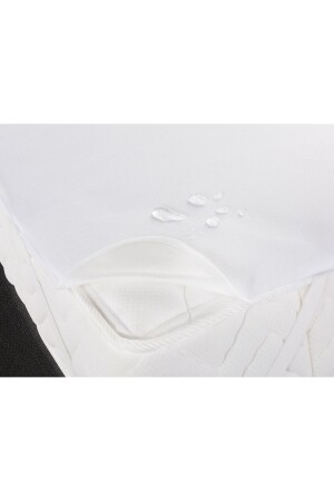 Alaise Liquid Proof Corner Elastic Double Bed Mattress - White - Madame Coco