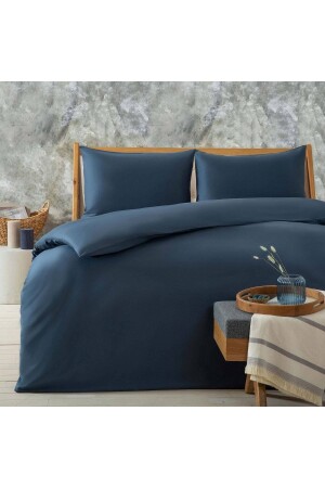 Alana Nevresim Seti 230x220 Cm Mavi CK231TEK421 - Chakra