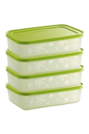 Alaska Refrigerator Storage Container Horizontal (4 X 1 Lt) ALSK007 - Tupperware
