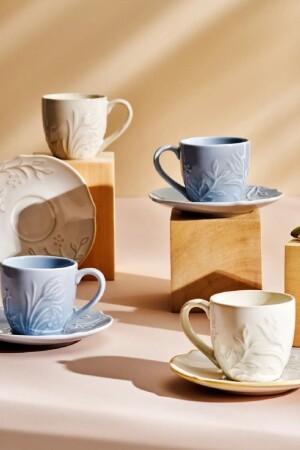 Alaz Coffee Cup Set for 2 Persons 120 ml 153. 03. 06. 6679 - Karaca