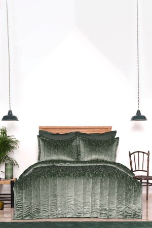 Alba Petrol 6 Parça Private Çift Kişilik Comfort Set 200.20.01.0640 - Karaca Home