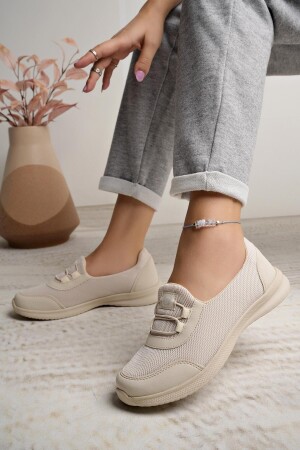 AlbiShoes Women's Mom Slip-on Easy Wear Casual Walking Ballet Flats Anatomical Sneakers - Albishoes
