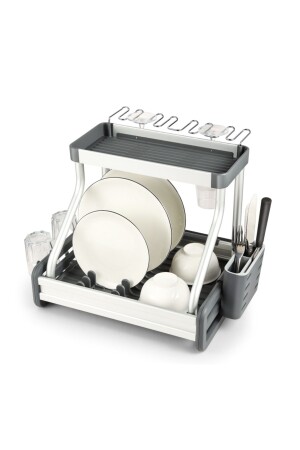Aldo Aluminum Tiered Dish Rack DC1. TR-4145 - Arow