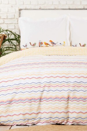 Alegra Mood Multi 100% Cotton Double Duvet Cover Set 200. 20. 01. 0236 - Karaca Home