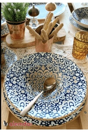 Alhambra Serisi Makarna Tabağı 28 Cm Alhbnc28ck (1 ADET) A0913 - Bonna Porselen