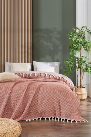 Alice Model 100% Cotton Double Pike 1500 Gr. 200x230 ALICE-01 - Evanora