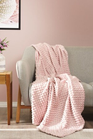 Alice Powder Bud Wellsoft TV-Decke 130 x 170 cm - Karaca Home