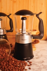 Alicia - Glass Moka Pot 6 Cups 3386 - Taşev