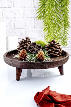 Alina - Footed Presentation Tray Large B1619 ALINA - Footed Presentation Tray Large - Bambum
