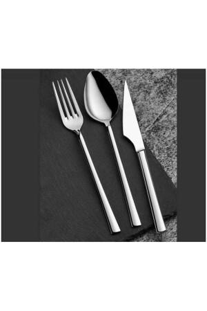 Alize Sade 72 Piece Fork Spoon Set for 12 Persons ARSL-ALZ-72PRC - Arsel