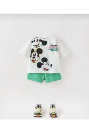 Alk Baby Mickey Mause ikili Çocuk Yazlık Takım - Soody Kids