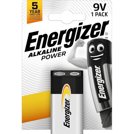 Alkaline battery ENERGIZER Base 6LR61 9V - Energizer
