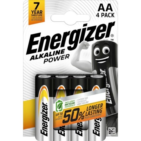 Alkaline battery ENERGIZER LR6 AA 1.5V Power - Energizer