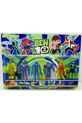 Allıen Force Benten Oyuncak Figür Set 6'lı masallardiyarı35356443 - BEN10