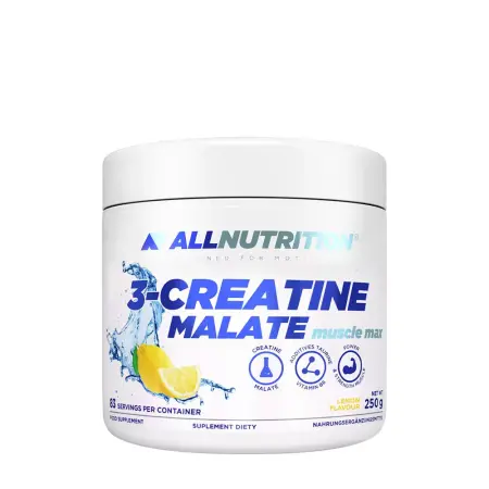 ALLNUTRITION 3-Creatine Malate Muscle Max (250 g, Lemon) - ALLNUTRITION