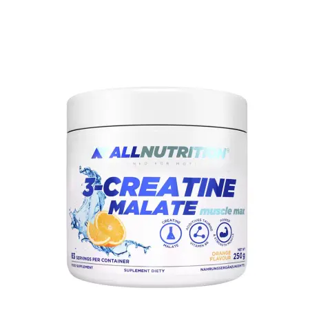 ALLNUTRITION 3-Creatine Malate Muscle Max (250 g, Orange) - ALLNUTRITION
