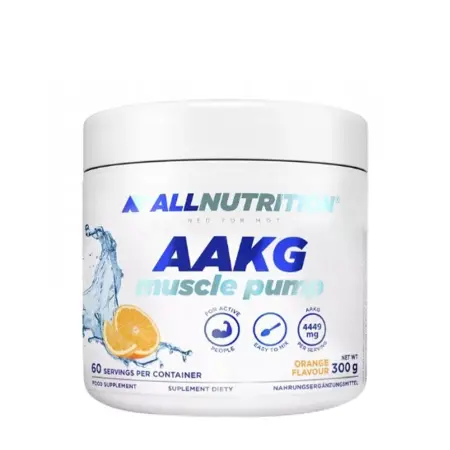 ALLNUTRITION AAKG Muscle Pump (300 g, Orange) - ALLNUTRITION