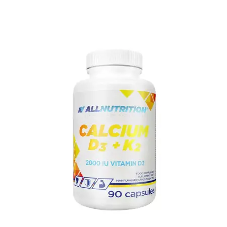 ALLNUTRITION Adapto Calcium D3+K2 (90 Capsules) - ALLNUTRITION