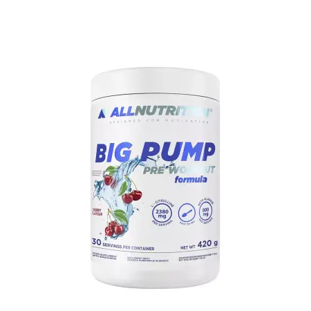 ALLNUTRITION Big Pump Pre-Workout (420 g, Cherry) - ALLNUTRITION