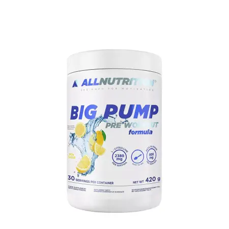 ALLNUTRITION Big Pump Pre-Workout (420 g, Lemon) - ALLNUTRITION