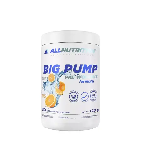 ALLNUTRITION Big Pump Pre-Workout (420 g, Orange) - ALLNUTRITION