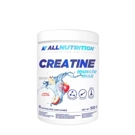 ALLNUTRITION Creatine Muscle Max (500 g, Apple) - ALLNUTRITION