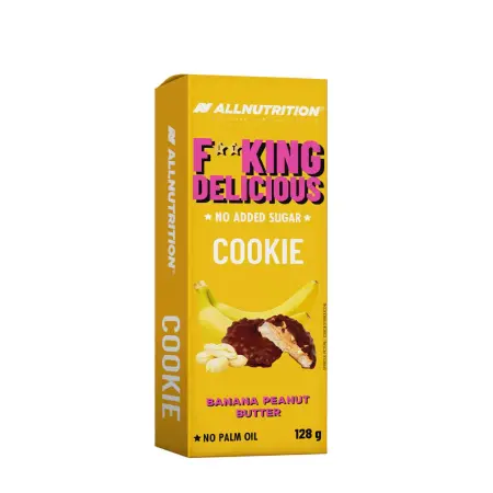 ALLNUTRITION Fitking Cookie Banana Peanut Butter (128 g) - ALLNUTRITION