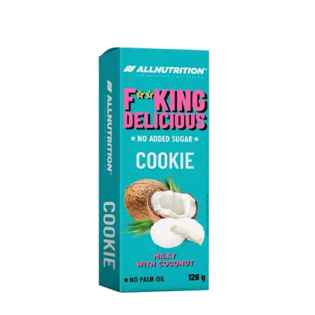 ALLNUTRITION Fitking Cookie Milky With Coconut (128 g) - ALLNUTRITION