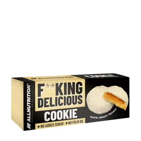 ALLNUTRITION Fitking Cookie White Creamy Peanut (128 g) - ALLNUTRITION