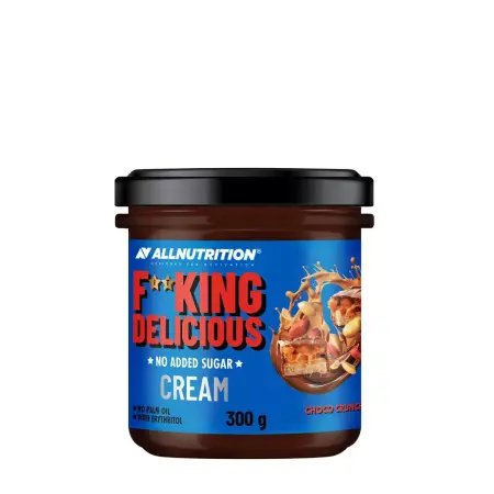 ALLNUTRITION Fitking Delicious Cream (300 g, Choco Crunch) - ALLNUTRITION