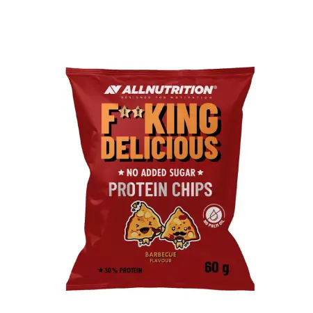 ALLNUTRITION Fitking Delicious Protein Chips (60 g, Barbecue) - ALLNUTRITION