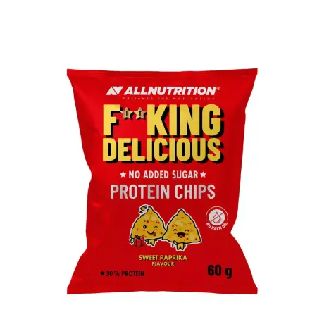 ALLNUTRITION Fitking Delicious Protein Chips (60 g, Sweet Paprika) - ALLNUTRITION