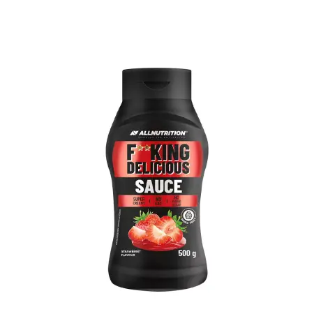 ALLNUTRITION Fitking Delicious Sauce (500 g, Strawberry) - ALLNUTRITION