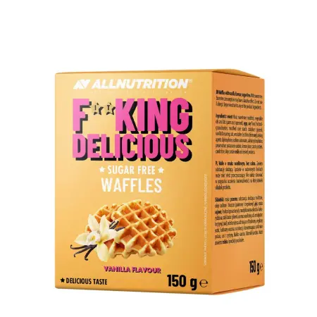 ALLNUTRITION Fitking Delicious Waffle Vanilla Flavour (150 g) - ALLNUTRITION