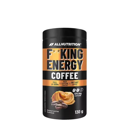 ALLNUTRITION Fitking Energy Coffe (130 g, Peanut Butter) - ALLNUTRITION