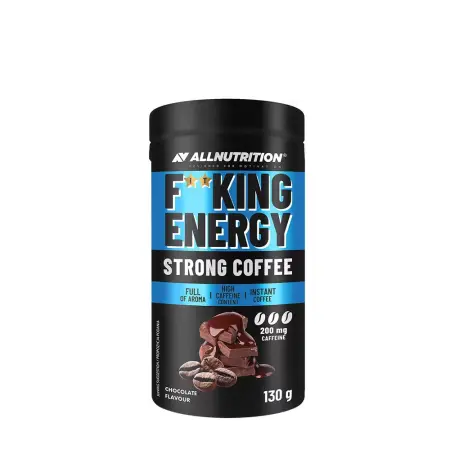 ALLNUTRITION FitKing Energy Strong Coffee (130 g, Chocolate) - ALLNUTRITION
