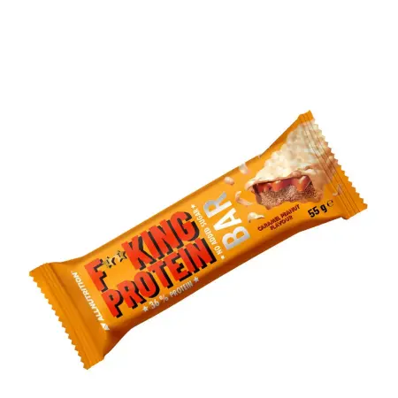 ALLNUTRITION Fitking Protein Bar (55 g, Caramel Peanut) - ALLNUTRITION